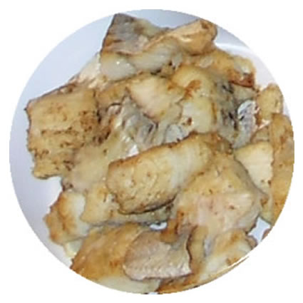 Cod (salted) Pan Fried